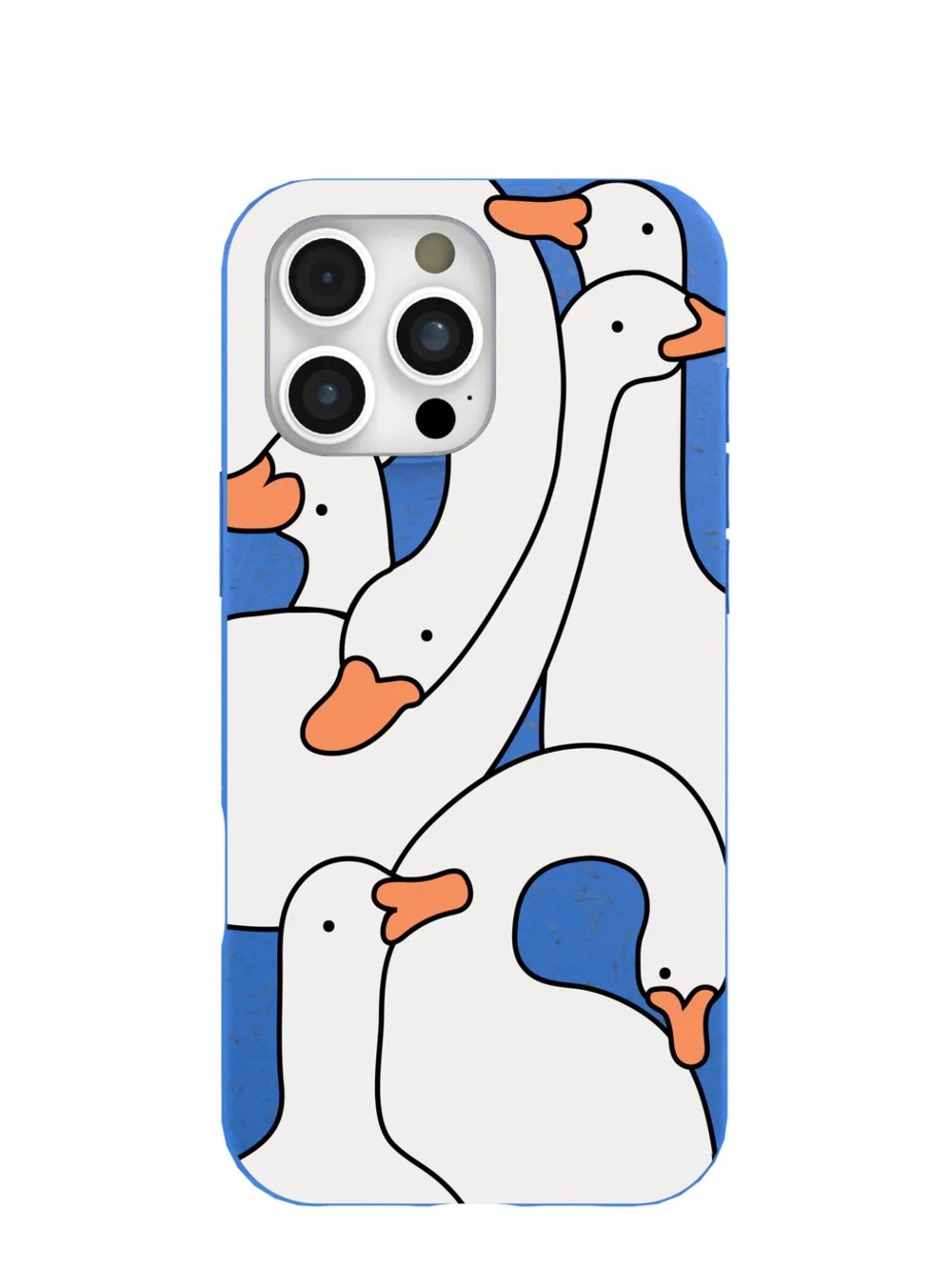 Pela Electric Blue Silly Goose iPhone 16 pro max case